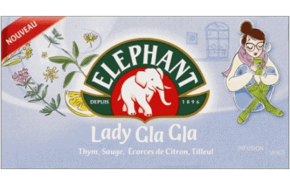 Lady Gla Gla-Lady Gla Gla Eléphant Tea - Infusions Drinks 
