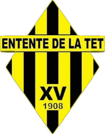 Entente la Tet Dept 66 Rugby Club Francia Logo Deportes 