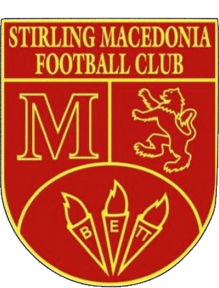 Stirling Macedonia Australia NPL Western Soccer Club Oceania Logo Sports 