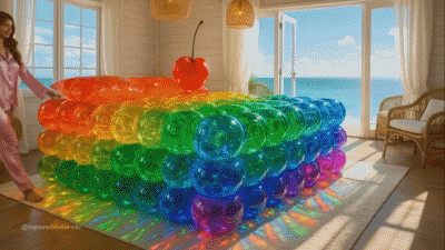 „ Im Bett ! “ A.I Mix Humor -  Fun 