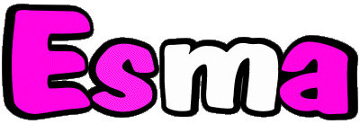 Esma E FEMENINO - Magreb Musulmán Nombre 