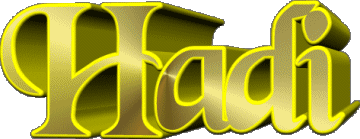 Hadi H MASCULINO - Magreb Musulmán Nombre 