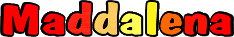 Maddalena M FEMININ - Italie Prénoms 