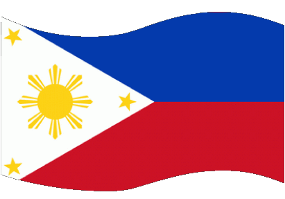 Rectangle Philippines Asia Flags 