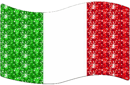 Rectangle National Italie Europe Drapeaux 