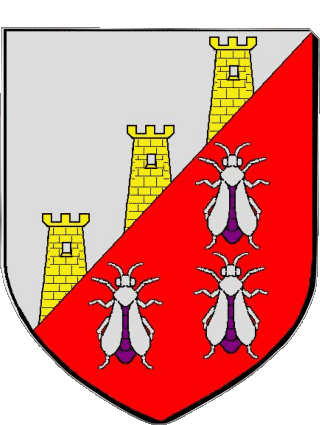 Blazon-Blazon ANNEYRON 26 Departments - Cities France Flags 