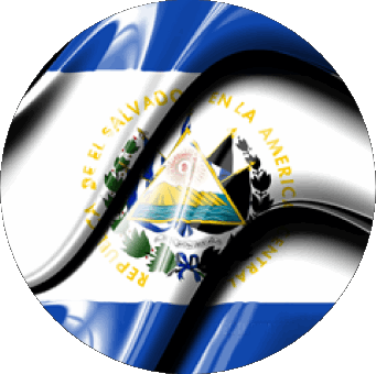 Rond Salvador Amériques Drapeaux 