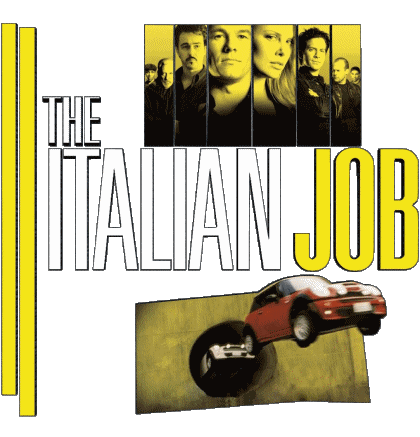 Logo Inglese 2003 The Italian Job Film Internazionale Multimedia 