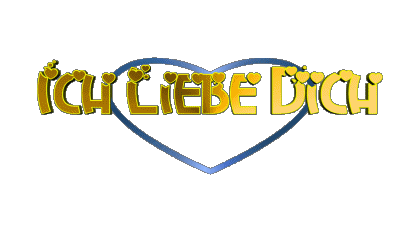 Coeur Ich Liebe Dich Allemand Messages 