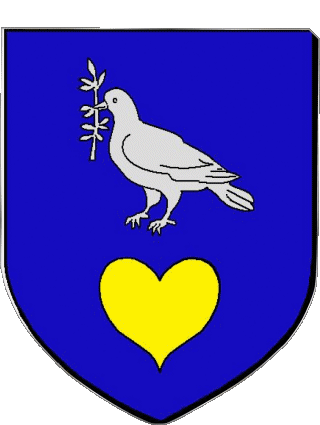 Wappen-Wappen EYBENS 38 Abteilungen - Städte Frankreich Fahnen 