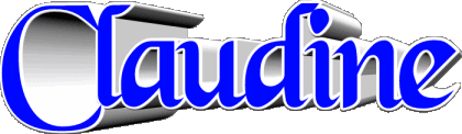Claudine C WEIBLICH - Frankreich Vorname 