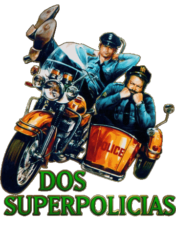 Logo Espagnol Deux Supers-Flics Cinéma International Multi Média 