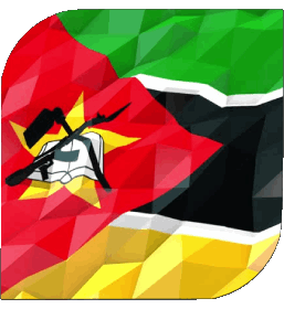 Platz Mozambique Afrika Fahnen 