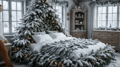 “ In bed ! ” (Christmas) A.I Mix Humor -  Fun 