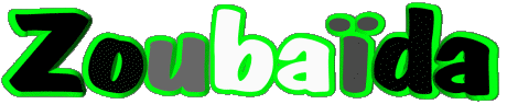 Zoubaïda Z FEMININ - Maghreb Musulman Prénoms 