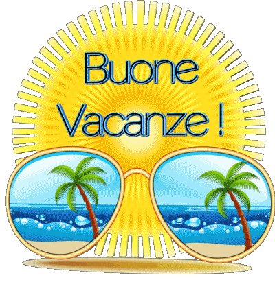 18 Sfondo trasparente Buone Vacanze Italiano Messagi 