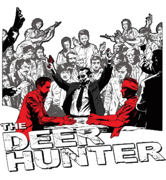 Logotipo Inglés El Cazador Películas Internacional Multimedia 