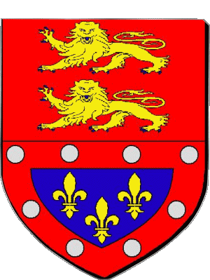 Wappen-Wappen Orne 61 Abteilungen - Städte Frankreich Fahnen 