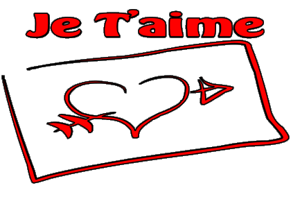 01 Je T&#039;aime Francés Mensajes 