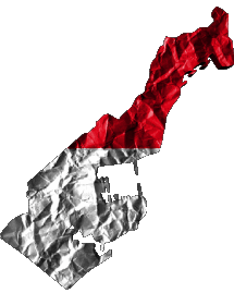 Carte Monaco Europe Drapeaux 