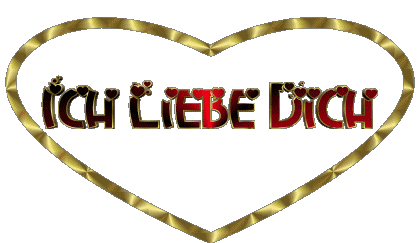 Cuore Ich Liebe Dich Tedesco Messagi 