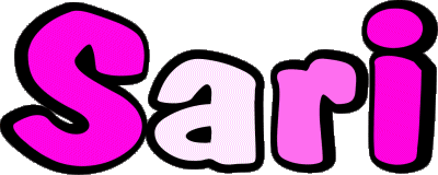 Sari S FEMENINO - UK - USA - IRL - AUS - NZ Nombre 