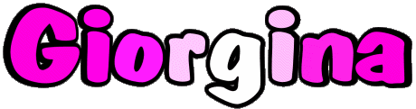 Giorgina G FEMENINO - Italia Nombre 
