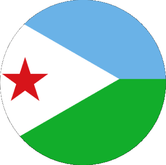 Ronda Djibouti África Banderas 