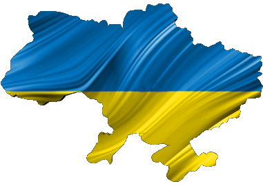 Map Ukraine Europe Flags 