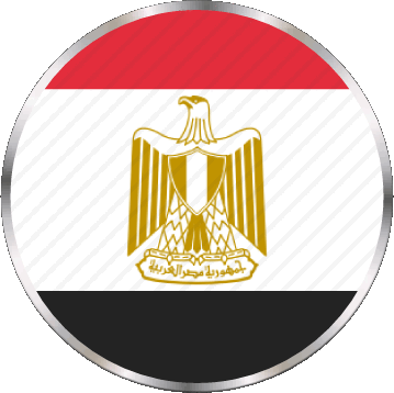 Ronda Egipto África Banderas 