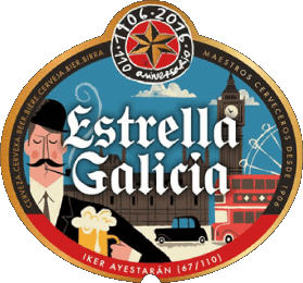 Estrella Galicia Espagne Bières Boissons 