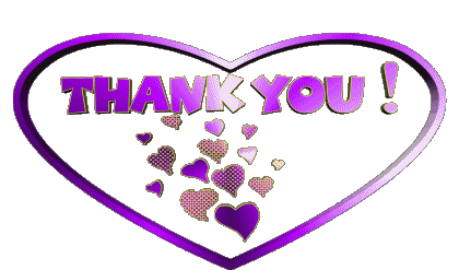 Coeur Thank You Anglais Messages 