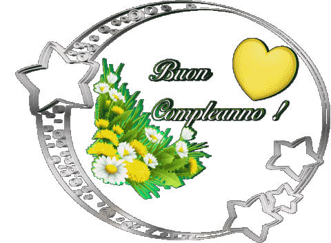 010 Fond Transparent Floreale Buon Compleanno Italien Messages 