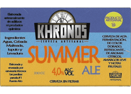 Khronos Chile Cervezas Bebidas 