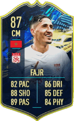 Fayçal Fajr Marruecos F I F A - Jugadores  cartas Vídeo Juegos Multimedia 