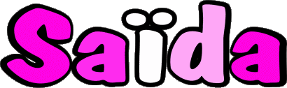 Saïda S FEMMINILE - Maghreb Musulmano Nome 