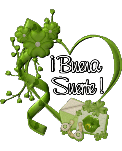 07 Transparent Background Buena Suerte Spanish Messages 