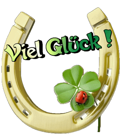 08 Transparent Background Viel Glück German Messages 