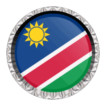Rotondo - Anelli Namibia Africa Bandiere 