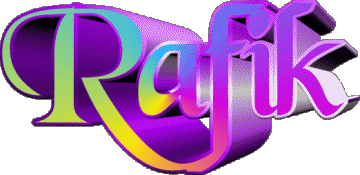 Rafik R MASCHIO - Maghreb Musulmano Nome 