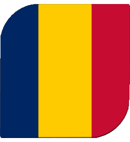 Platz Tschad Afrika Fahnen 