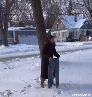 Serie 01 En la Nieve GENTE Humor - Fun 