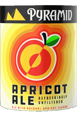 Apricot ale-Apricot ale Pyramid USA Cervezas Bebidas 