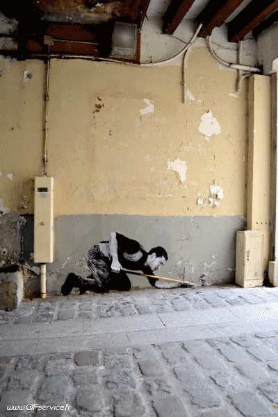 Series 01 Street Art Graffiti Umorismo -  Fun 