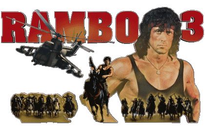 Logo part 3 Rambo Películas Internacional Multimedia 