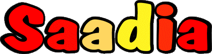 Saadia S WEIBLICH - Maghreb Muslim Vorname 
