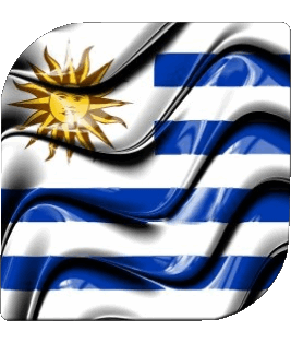 Platz Uruguay Amerika Fahnen 