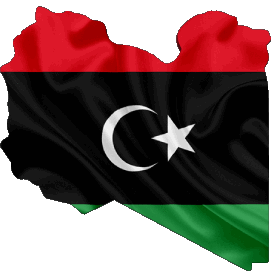 Map Libya Africa Flags 