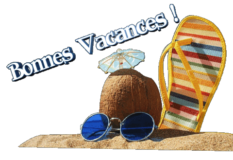 14 Fond Transparent Bonnes Vacances Français Messages 