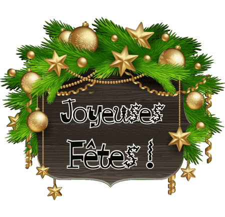 Serie 20 Joyeuses Fêtes (Noël) Français Messages 